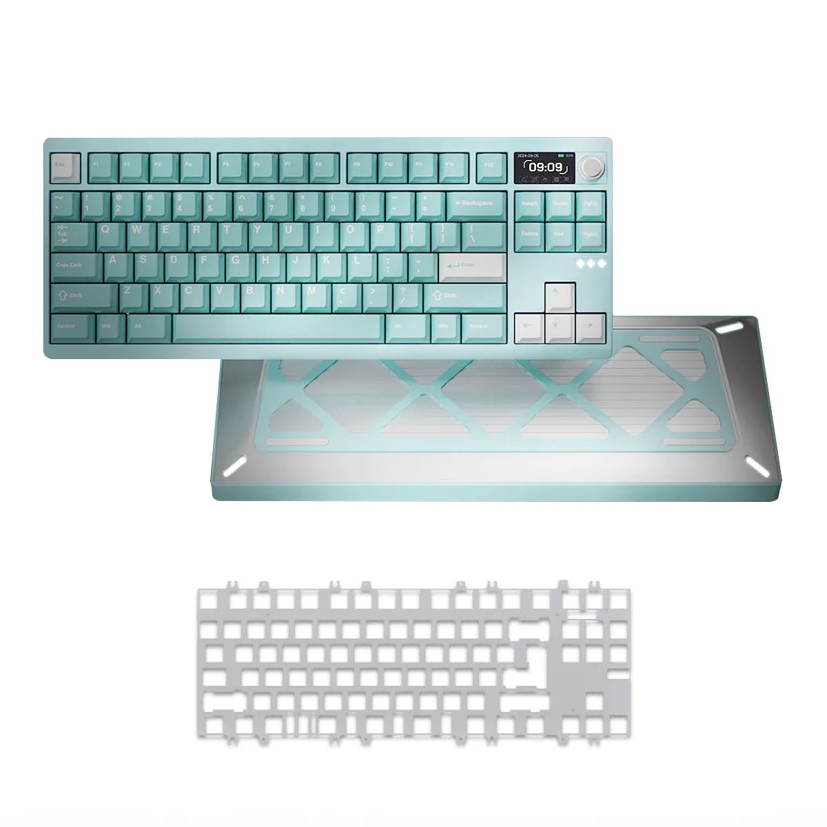 Meletrix Zoom DYNA TKL Keyboard - Aquamarine